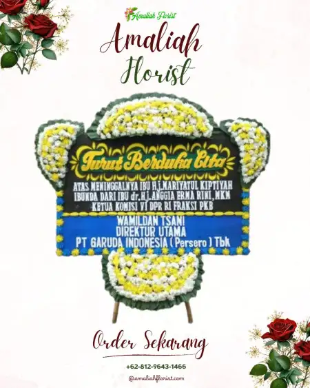 Papan Bunga Duka purwodadi grobogan